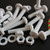 20x White, Pan Cross Head, (PP), M8 x 40mm, Plastic Bolts, Nuts & Washers -Screws 20x White, Pan Cross Head, (PP), M8 x 40mm, Plastic Bolts, Nuts & Washers -Screws
