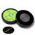 Magnetic Metal 60mm Diameter Bullseye Spirit Bubble Level, Round, Green