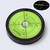 Magnetic Metal 60mm Diameter Bullseye Spirit Bubble Level, Round, Green