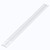 4x Clear Flexible Acrylic Hinges, 500mm, Low Profile Living Flex Hinge