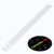 4x Clear 500mm Acrylic / PC Low Profile Flexible Living Hinges, Continuous