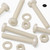 50x Nylon Pan Head Crosshead M6 x 40 mm Nuts, Bolts & Washers