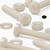 50x Nylon Pan Head Crosshead M6x40mm Nuts, Bolts & Washers