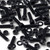 50x Black Nylon Socket Hex Head, M5 x 20 mm, Plastic Bolts, Nuts & Washers