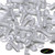 50x Clear Acrylic Socket Head Machine Screws M5 x 20mm, Nuts & Washers