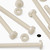 50x Nylon Pan Head Crosshead M4 x 40 mm Nuts, Bolts & Washers