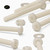 50x Nylon Pan Head Crosshead M4 x 40 mm Nuts, Bolts & Washers
