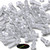 50x Clear Acrylic Socket Head Machine Screws M6 x 20mm, Nuts & Washers