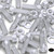 50x Clear Acrylic Socket Head Machine Screws M6 x 20 mm, Nuts & Washers
