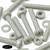 50x Glass Filled, Pan Head, M6 x 40mm, Plastic Nuts, Bolts & Washers, Super Nylon Screws