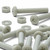 50x Glass Filled Nylon Pan Head Machine Screws M6 x 40 mm, Nuts & Washers