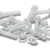 10x Natural PVDF Socket Head Machine Screws M3 x 20mm, Nuts & Washers