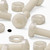50x Nylon, Pan Cross Head, M6 x 20mm, Plastic Bolts, Nuts & Washers - Screws