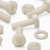 50x Nylon Pan Head Crosshead M6x20mm Nuts, Bolts & Washers