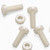50x Nylon Pan Head Crosshead M6x20mm Nuts, Bolts & Washers