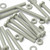 50x Glass Filled Nylon Pan Head Machine Screws M4 x 40mm, Nuts & Washers