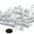10x Natural PVDF Socket Head Machine Screws M6 x 40mm, Nuts & Washers