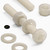 50x Nylon Pan Head Crosshead M5 x 40 mm Nuts, Bolts & Washers