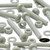 50x Glass Filled Nylon Pan Head Machine Screws M5 x 40mm, Nuts & Washers