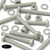 50x Glass Filled Nylon Pan Head Machine Screws M5 x 40mm, Nuts & Washers