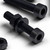 50x Black Nylon, Socket Head, M3 x 20mm, Plastic Bolts, Nuts & Washers - Screws