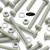 50x Glass Filled Nylon Pan Head Machine Screws M6 x 60mm, Nuts & Washers