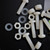 50x Nylon, Pan Cross Head, M5 x 20mm, Plastic Bolts, Nuts & Washers - Screws