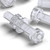 50x Clear Acrylic Socket Head Machine Screws M3 x 20mm, Nuts & Washers