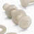 50x Natural Nylon Pan Head Machine Screws & Bolts M4 x 20mm, Nuts & Washers