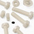 50x Nylon Pan Head Crosshead M4 x 20 mm Nuts, Bolts & Washers