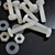 50x Nylon, Pan Cross Head, M4 x 20mm, Plastic Bolts, Nuts & Washers - Screws