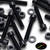 50x Black Nylon Socket Head Machine Screws M6 x 40mm, Nuts & Washers