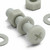 50x Glass Filled Nylon Pan Head Machine Screws M8 x 40mm, Nuts & Washers