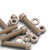 5x Natural PEEK Socket Head Screws & Bolts M8 x 45mm, Nuts & Washers