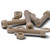 5x Natural PEEK Socket Head Screws & Bolts M8 x 45mm, Nuts & Washers