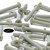 50x Glass Filled, Countersunk Head, M5 x 40mm, Plastic Nuts, Bolts & Washers, Super Nylon Screws