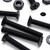 50x Black Nylon Countersunk Cross Machine Screws M6 x 40mm, Nuts & Washers
