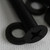 50x Black Nylon, Countersunk Cross Head, M6 x 40mm, Plastic Bolts, Nuts & Washers - Screws