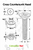 50x Natural Nylon Countersunk Machine Screws M5 x 40mm, Nuts & Washers