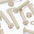 50x Natural Nylon Countersunk Machine Screws M5 x 40 mm, Nuts & Washers