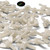 50x Natural Nylon Plastic Butterfly Wing Screws M6 x 20mm, Nuts & Washers