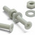 50x Glass Filled Nylon Countersunk Machine Screws M4 x 30mm, Nuts & Washers