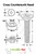 50x Glass Filled Nylon Countersunk Machine Screws M4 x 30mm, Nuts & Washers
