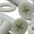 50x Glass Filled Nylon Countersunk Machine Screws M5 x 20mm, Nuts & Washers