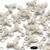 50x Nylon Butterfly Wing Screws, M6 x 15mm, Nuts & Washers
