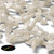 50x Nylon Butterfly Wing Screws, M6 x 15 mm, Nuts & Washers
