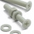 50x Glass Filled Nylon Countersunk Cross Head, M6 x 40 mm, Plastic Nuts, Bolts & Washers