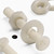 50x Nylon Countersunk Cross Head, M2 x 16mm, Plastic Nuts, Bolts & Washers
