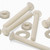 50x Nylon, Countersunk Cross Head, M2 x 16mm, Plastic Bolts, Nuts & Washers - Screws