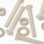 50x Nylon Countersunk Cross Head, M2 x 16 mm, Plastic Nuts, Bolts & Washers